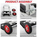 idrop Foldable Compact Folding Aluminium Frame Steel Plate Trolley Luggage Cart Load Bearing 80kg / Troli Tolak Barang / 可折叠紧凑型折叠铝框钢板手推车行李车