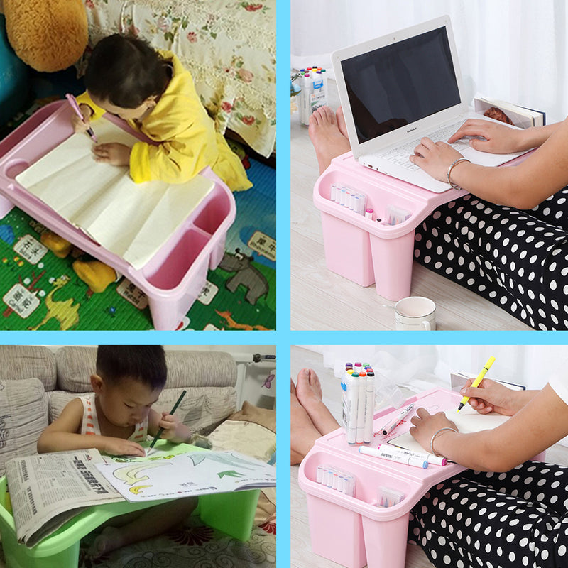 idrop Children's Plastic Study & PlayTable / Meja Belajar Plastik kanak-Kanak / 塑料懒人书桌(卡通桌子) [ 30CM X 55CM X 22CM ]