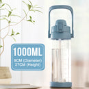 idrop [ 1000ml ] Portable Drinking Water Bottle / Botol Minuman Mudah Alih / 大容量塑料弹跳水壶1000ML