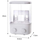 idrop [ 1L ] 2 IN 1 Gel & Shampoo Wall Mounted Dispenser