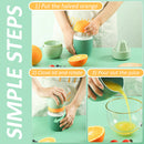 idrop [ 2 IN 1 ] 450ml Hand Pressed Manual Fruit Juicer Orange Lemon Fruit Squeeze Juicer Multifunction / Pemerah Jus Buah Pelbagai Guna / 手纽榨果汁杯(多功能随心榨汁杯)