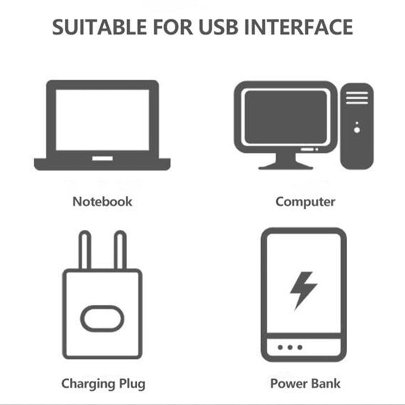 idrop [ 10PCS ] Portable Mini USB Night Light / Lampu Tidur malam USB / (10PCS/PACK)USB小夜灯