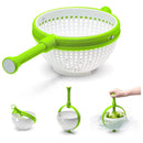 idrop 360° Degree Rotating Washing Rinsing & Draining Colander / Bekas Basuh Cuci Sayur dan Buah Senang Putar / 旋转蔬菜沥水器