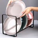 idrop Kitchen Steel Plate Dishrack Storage Drainage Rack