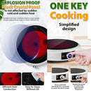 idrop [ 2200W ] Multifunction Round Electric Ceramic Stove Cooker / Dapur Seramik Elektrik Pelbagai Guna / 2200W圆形电脑电陶炉