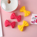 idrop [ 2PCS ] Kitchen Anti Scalding Bow Design Pot Ears Holder / Pemegang Periuk Kuali Tahan Panas / 2PCS蝴蝶结硅胶防汤夹