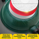 idrop [ 32CM ] Granite Micro Pressure Cooking Stone Ceramic Nonstick Maifan Cooking Pot with Steamer [ FREE Wood Spatula ]