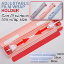 idrop Kitchen Household Film Wrapped Cutter Storage with Magnetic Mount