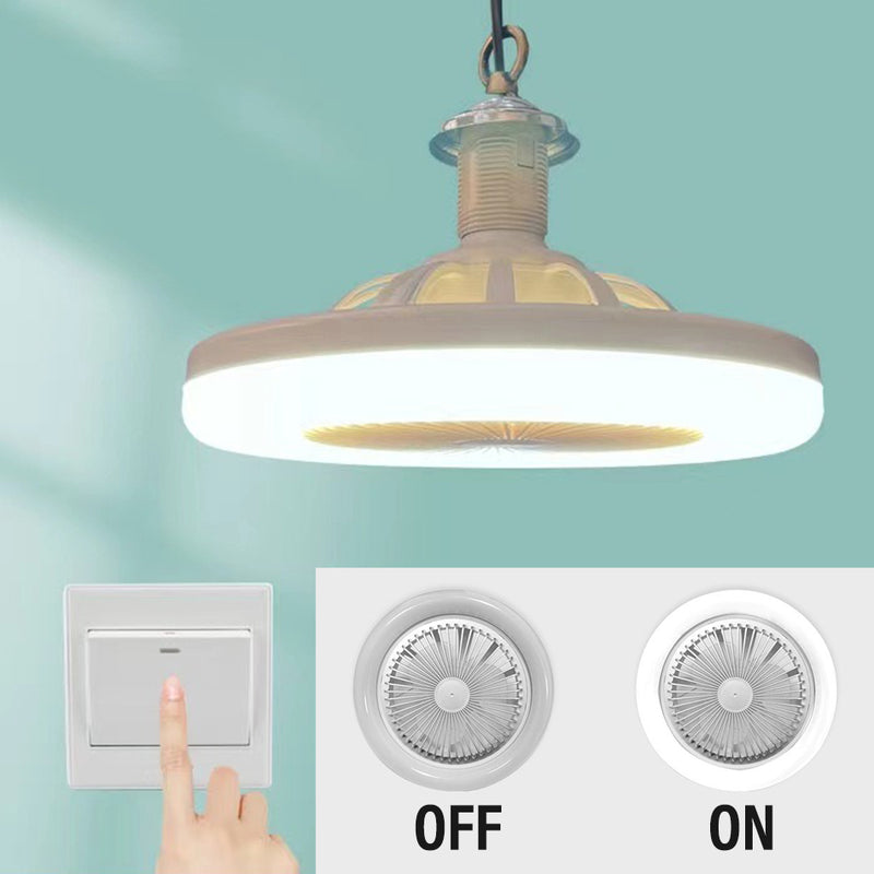 idrop [ 2 IN 1 ] Multifunction Ceiling Light & Fan / Lampu Dan Kipas Siling Dua Dalam Satu / 30W LED灯隐形风扇