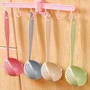 idrop Dual Purpose Long Handle Kitchen Colander Ladle