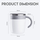 idrop 320ml Self Stirring Heat Magnetic Drinking Mug