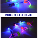 idrop Slingshot Glowing Light LED Flying Umbrella Arrows Toys