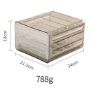 idrop DOUBLE LAYER 32 Eggs Kitchen Refrigerator Egg Drawer / Rak Penyimpanan Telur Dua Lapis / 厨房冰箱抽屉式双层鸡蛋盒(32粒蛋)