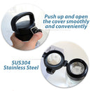 idrop [ 1000ml ] Glass Cup Plus Drinking Water Bottle / Botol Minuman Kaca 1000ML / (锁扣盖)高硼硅玻璃壶带套(水壶