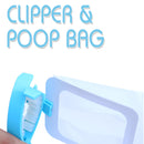 idrop Clip Poop Bag - Disposable Dog Pooping Bag & Clip [ 20pcs Bag ]