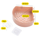 idrop Wall Mounted Toilet & Bathroom Corner Shelf Rack [ 1pc ]