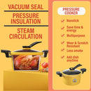 idrop [ 3.5L ] 22CM Micro Pressure Nonstick Cooker Pot / Kuali Memasak Tekanan Mikro / 微压料理锅3.5L