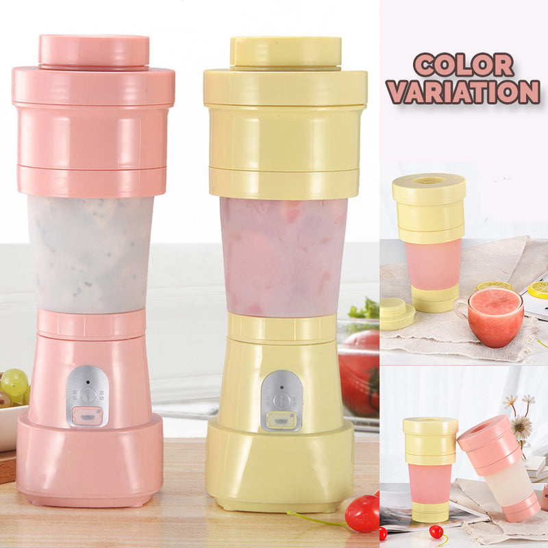 idrop 500ml Portable Electric Mini Juicer Collapsible Folding Blender Cup
