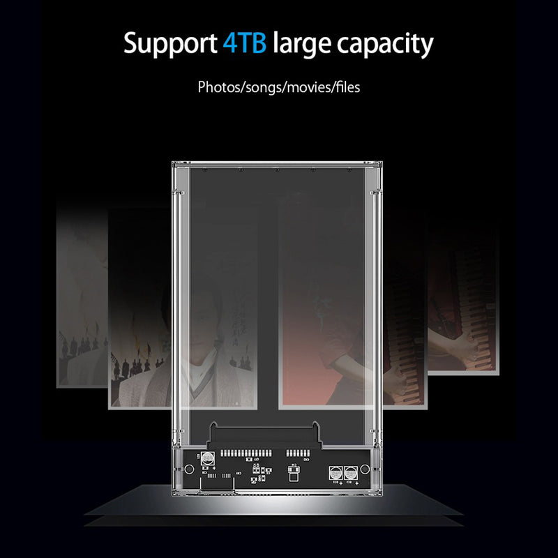 idrop 2.5 Inch Hard Drive Enclosure USB3.0 (Hard Drive Disk is not included) / Bekas Cakera Padat / 2.5寸硬盘盒USB3.0