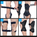 idrop 1 Pair Knee Joint Support Power Booster Braces Stabilizer Pads