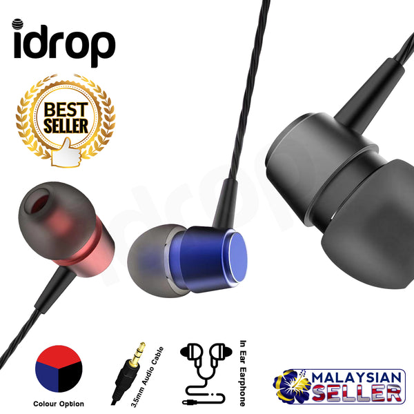 idrop X6 In-Ear Hi-Res Gaming Wired Earphone with Mic & Earbuds