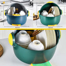 idrop Capsule Dishrack Storage for Plates Bowl & Utensils