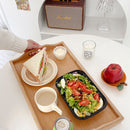 idrop WOODEN BAMBOO PALLET Foldable Lazy Table / Meja Lipat Kayu Buluh / 木质懒人桌子 [ 30CM x 50CM ]