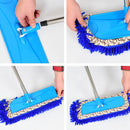 idrop Wet & Dry Chenille Flat Absorbent Mop / Mop Lantai Basah & Kering / 干湿雪尼尔扁平吸水拖把