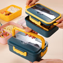 idrop Portable Heat Insulated Leakproof Lunchbox Smartphone Holder + FREE Spoon & Chopstick