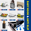 idrop 1 LAYER Multifunctional Kitchen Bowl Dish Utensil Knives Drainage Shelf Rack