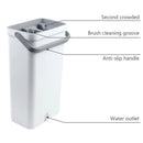 idrop Hands Free Wash Glue Cotton Mop / Mop lantai Mudah Alih / 免手压海棉托把(精装)