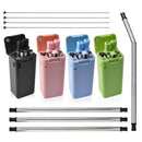 idrop Collapsible Straw SUS304 Stainless Steel / Straw Sedut Boleh Lipat / 折叠吸管SUS304不锈钢
