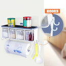 idrop SEASONING STORAGE - Kitchen Wall Mount Rack Shelf
