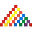 idrop Colorful Wooden Cube Toy [ 100pcs ]