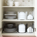 idrop Kitchen Steel Plate Bowl Shelf Storage Drainage Rack