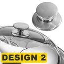 idrop Replacement Spare Kitchen Cooking Wok Lid Handle