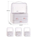 idrop COSMETIC MAKEUP ORGANIZER - Portable Space Saving Efficient Storage Box