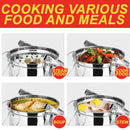 idrop [ 9L / 7L ] Kitchen Thermal Insulated Cooker & Steamer Cooking Pot with Handle / Periuk Masak & Stim / 厨房保温锅蒸锅带手柄
