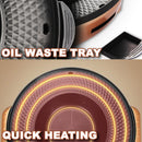 idrop [ 42CM ] 2 IN 1 Hotpot Shabu-Shabu Electric Cooking Grill BBQ Cooker [ 1200W + 1350W ]