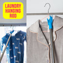 idrop [ 5 IN 1 ] Multifunction Interchanging Multiuse Household Cleaning Kit Set [ Broom / Sweeper / Duster Broom / Duster Board / Hanger Rod ]