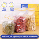 idrop [ 25PCS ] High Sealed Organizer Bag Multifunction Storage Usage Resealable Zipper Bag Beg / Plastik Bungkus Pelbagai Guna / 25PCS