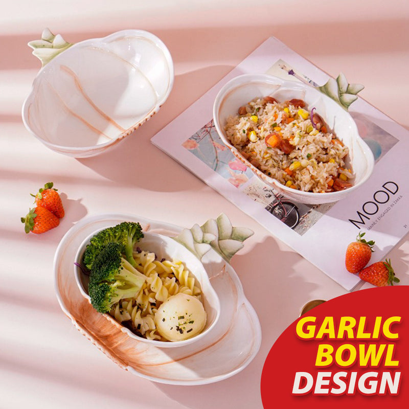 idrop Fruit & Vegetable Ceramic Food Bowl / Mangkuk Makanan Buah dan Sayur / 陶瓷苹果碗 山竹碗蒜头碗洋葱碗草莓碗