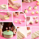 idrop [ 50 x 40cm ] Dough Kneading Silicone Pad Food Grade