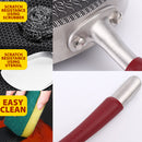 idrop [ 30CM ] SUS316 Stainless Steel Nonstick Honeycomb Cooking Wok with Glass Lid / Kuali Memasak Keluli Tahan Karat / 30CM不锈钢内外蜂窝雪平锅