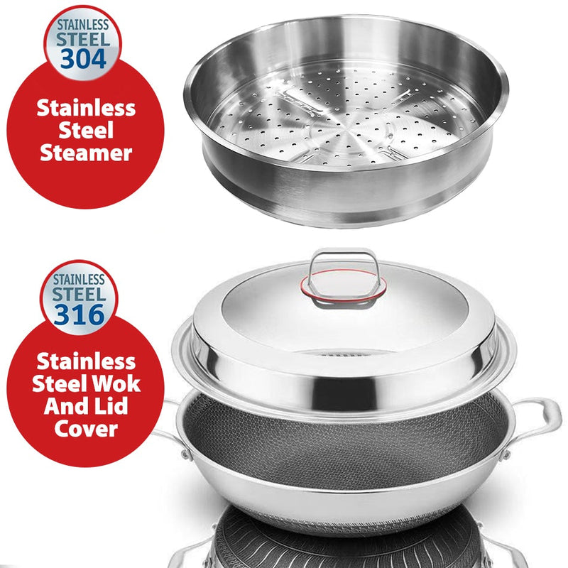 調理器具 GEMKOCH MULTI WOK & STEAMER 32cm GEMKOCH MULTI WOK & STEAMER 32cm