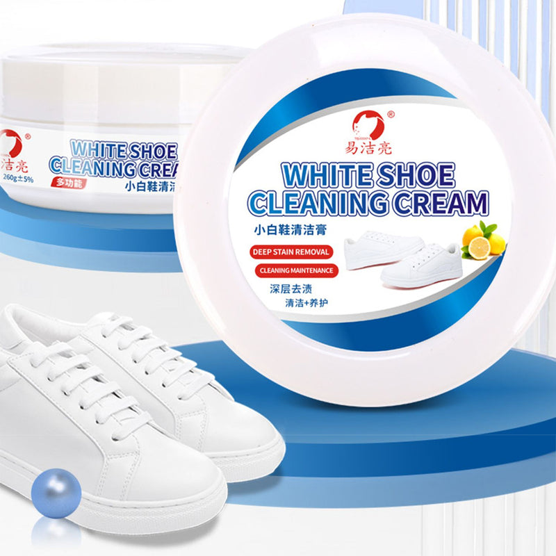 idrop [ 260g ] White Shoe Cleaning Cream / Pencuci Pembersih Kasut Krim Pemutih / 260G小白鞋清洁膏