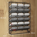 idrop [ 18 Grid ] Sock & Underwear Storage Rack / Rak Penyimpanan Stokin & Seluar Dalam / 18格袜子架(袜 子收纳架)(铁艺壁挂篮 )