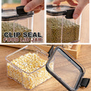 idrop Kitchen Seal Clip Food Jar Transparent Plastic Container [ Small / Big ]