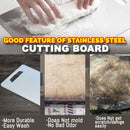 idrop Stainless Steel SUS304 Thin Sturdy Kitchen Cutting Board