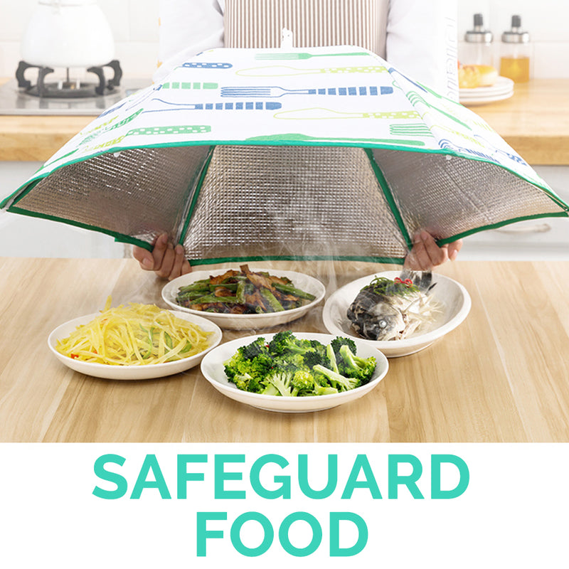 idrop Foldable Home Kitchen Heat Insulated Anti Dust & Fly Food Cover
